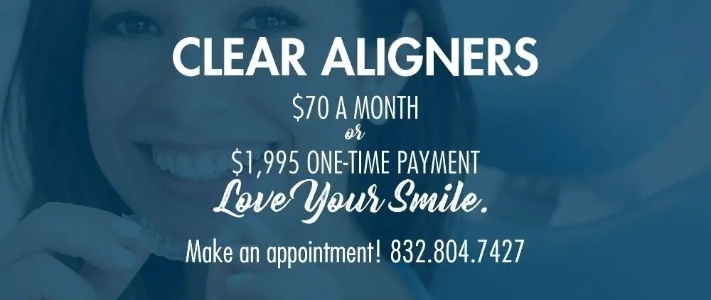 clear aligners banner